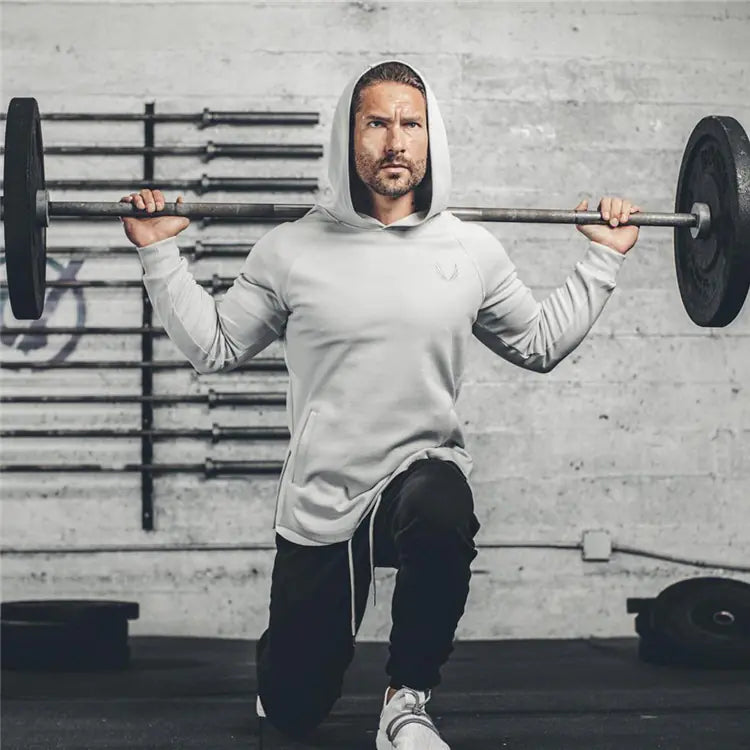 Men's Hoodie with Side Zipper