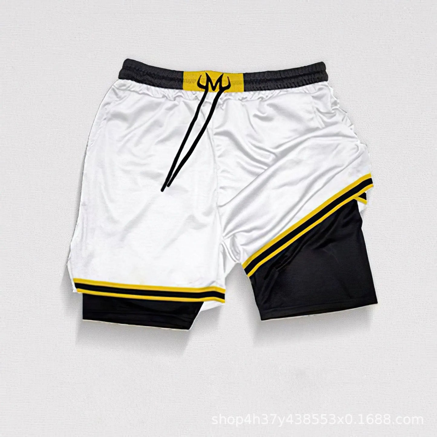 Men's Sporty anime, Breathable Workout Shorts
