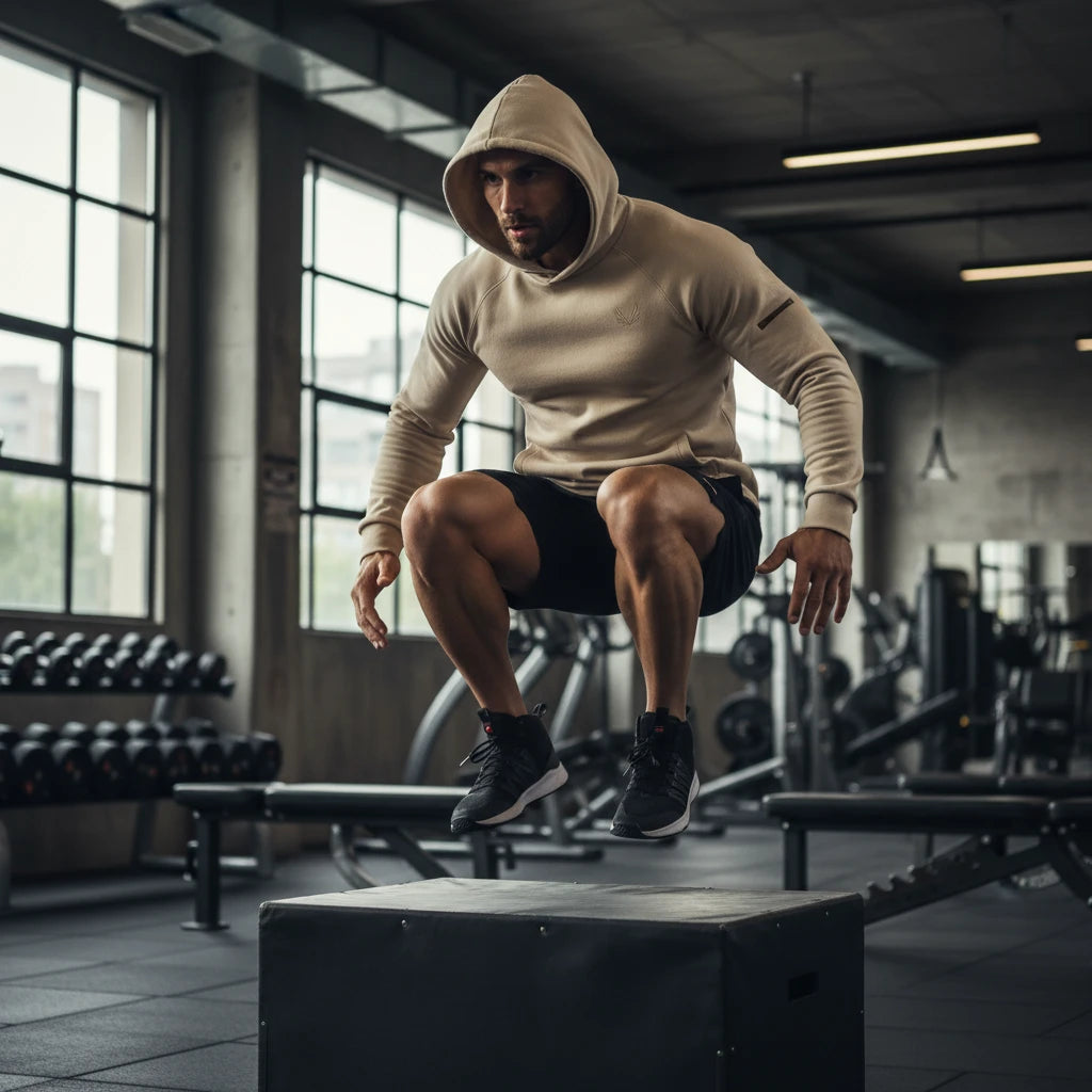 Men's Hoodie with Side Zipper