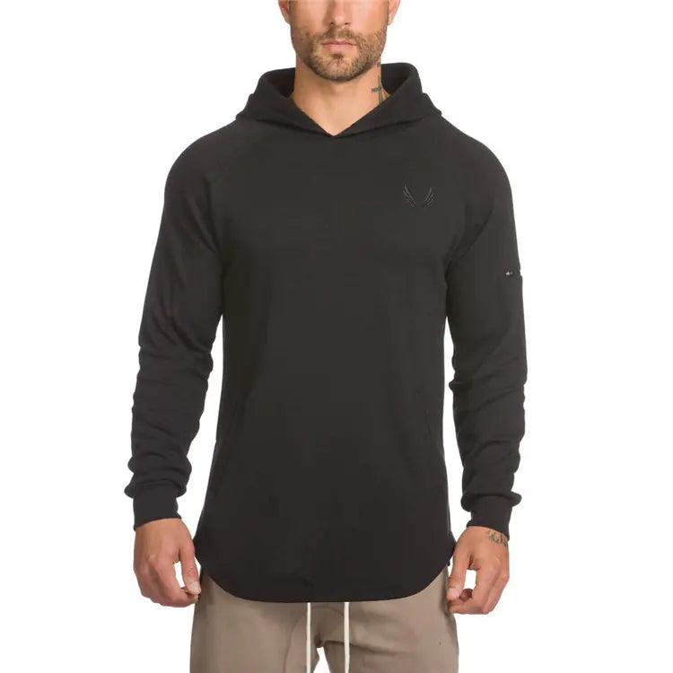 Men's Hoodie with Side Zipper