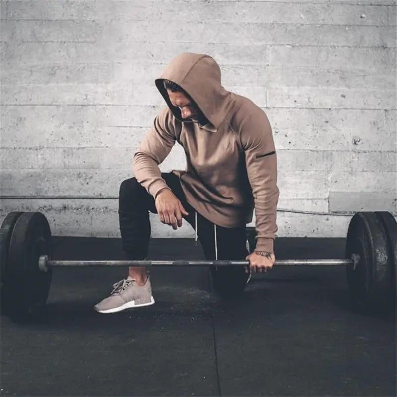 Men's Hoodie with Side Zipper