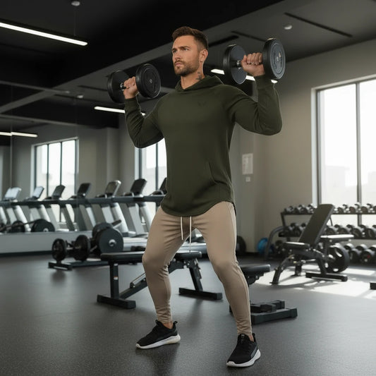 Men's Hoodie with Side Zipper