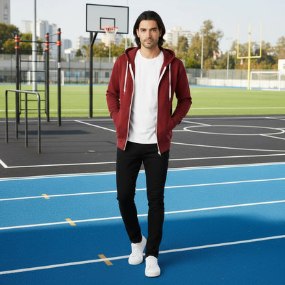 Men's Cotton  Hoodie Sweatshirt Jacket