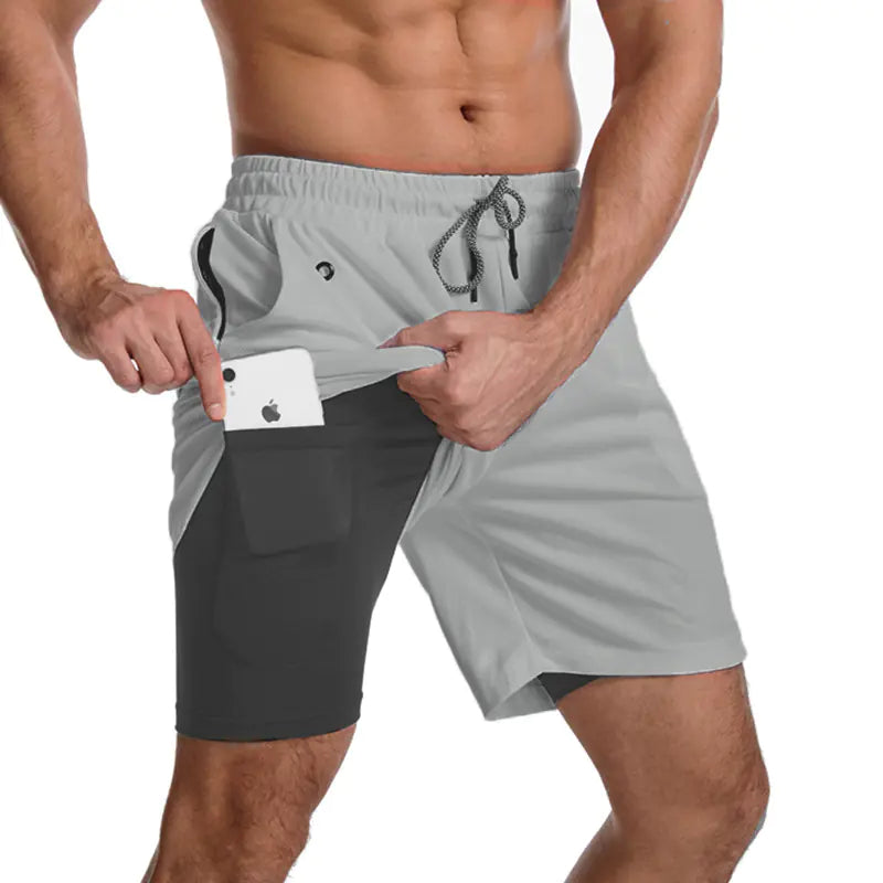 Camouflage Running Training Shorts for Fitness