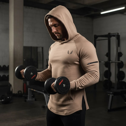 Men's Hoodie with Side Zipper