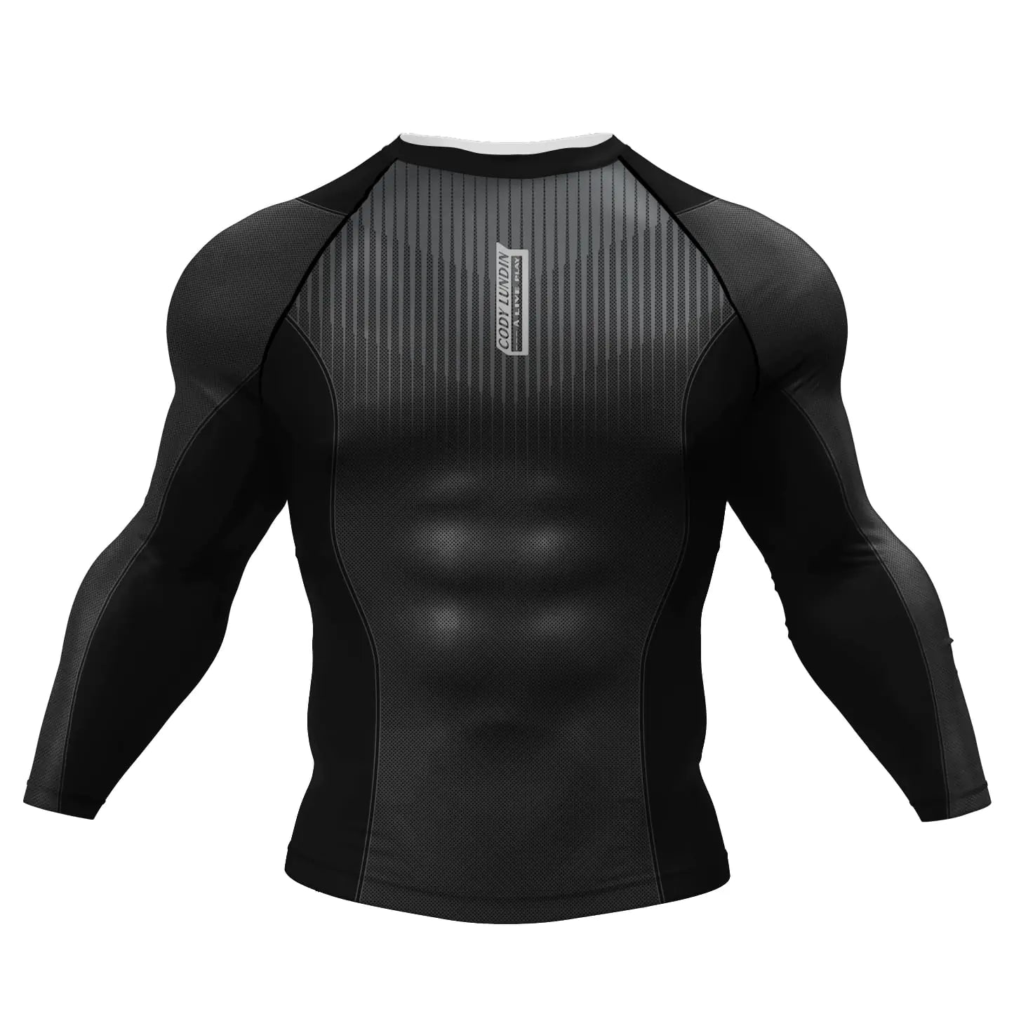 Red Plume Men’s Athletic Long Sleeve Compression Shirts/Men’s Cool Compression Top for Sports