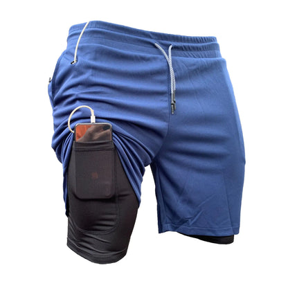 Camouflage Running Training Shorts for Fitness